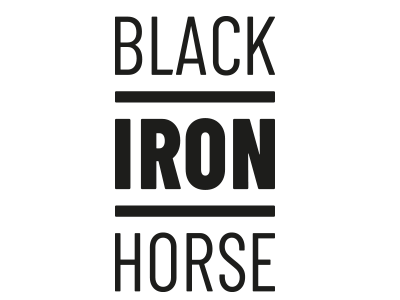 Black Iron Horse Logo